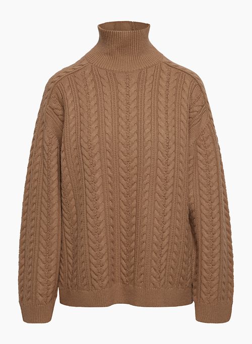 CLIFFS TURTLENECK - Merino wool turtleneck sweater