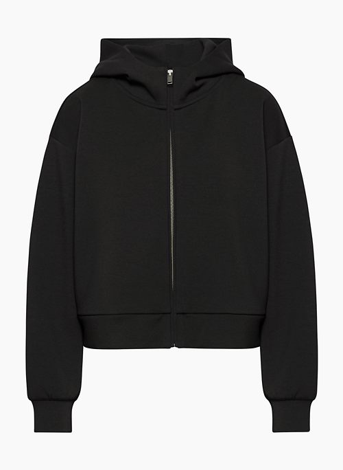 SMOOTH PLUSH™ ROUTINE HOODIE - Relaxed zip-up hoodie