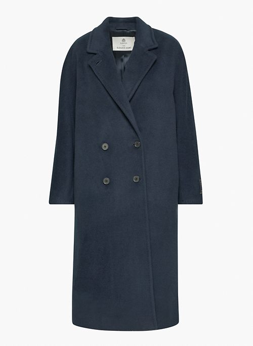 THE SLOUCH™ COAT - Relaxed double-breasted camel hair wool coat