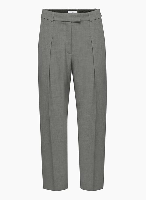 FINALE PANT - High-rise pleated suiting pants