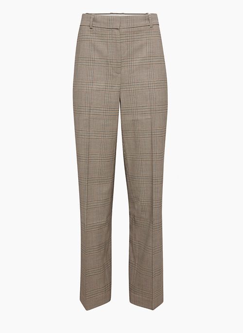 AGENCY PANT - Stretch twill high-waisted trousers