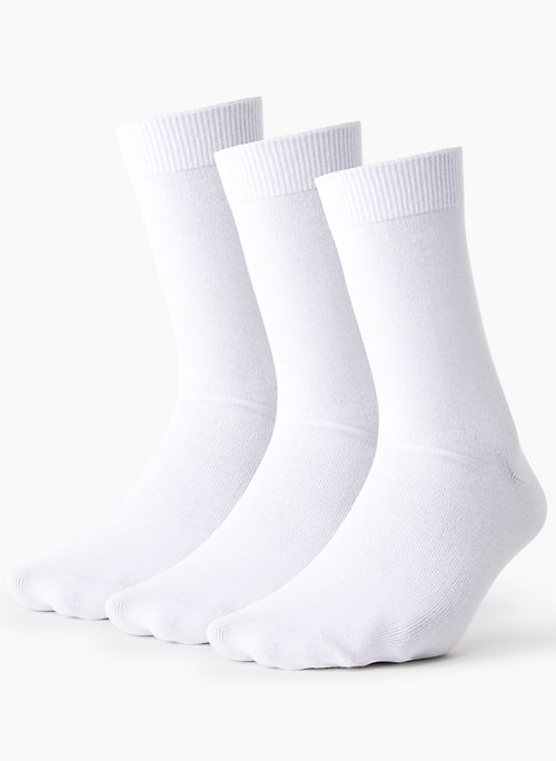 CHOSEN CREW SOCK 3-PACK - Supima cotton professional everyday crew socks, 3-pack