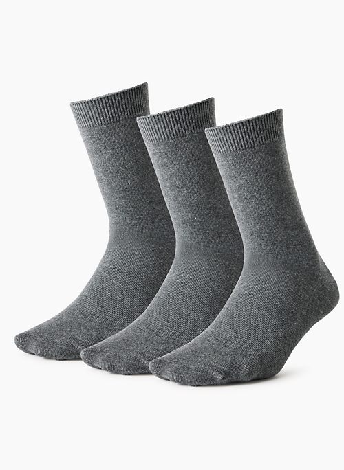 CHOSEN CREW SOCK 3-PACK - Supima cotton professional everyday crew socks, 3-pack