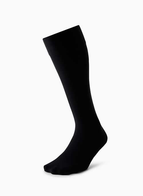 LUSTRE SEMI-SHEER KNEE SOCK - 30 denier essential semi-sheer knee-high socks made with Italian yarn