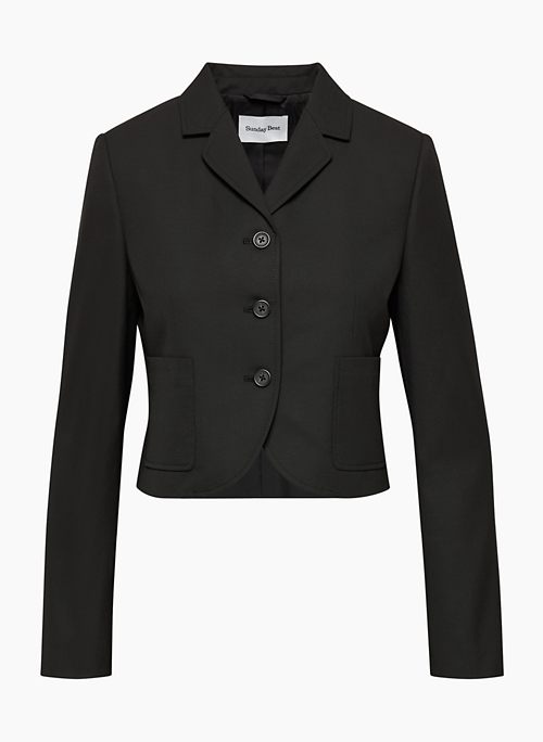 STELLA BLAZER - Lightly structured slim-fit suiting blazer