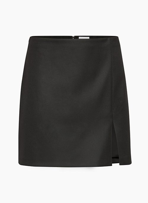 TATIANA SKIRT - Twill A-line mini skirt