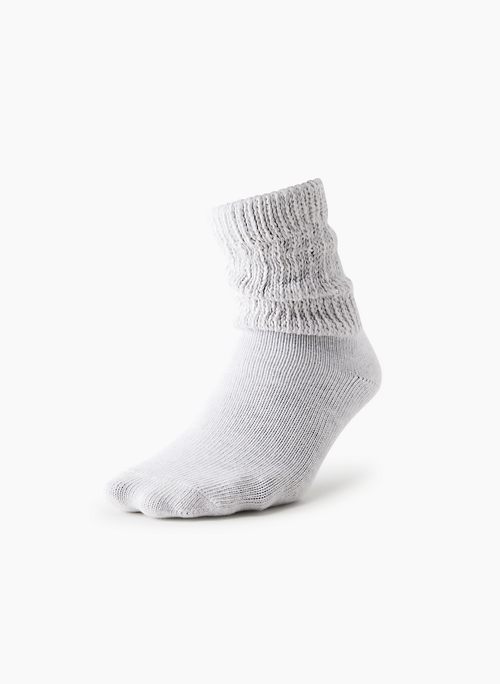 SCRUNCH ANKLE SOCK - Scrunched cotton ankle socks