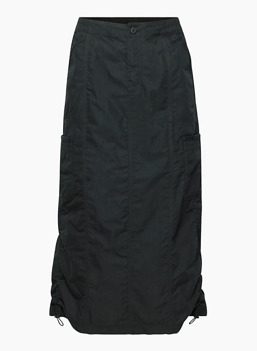 SOUTH CARGO SKIRT - Lightweight parachute cargo maxi skirt