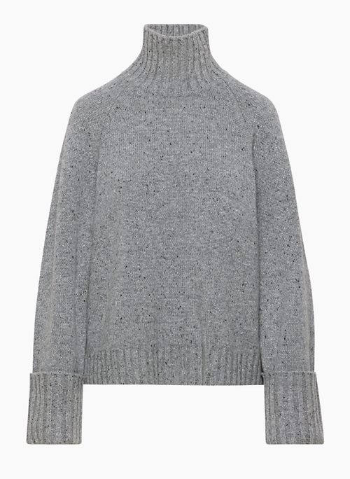 LUXE CASHMERE JAN SWEATER - Cashmere turtleneck sweater