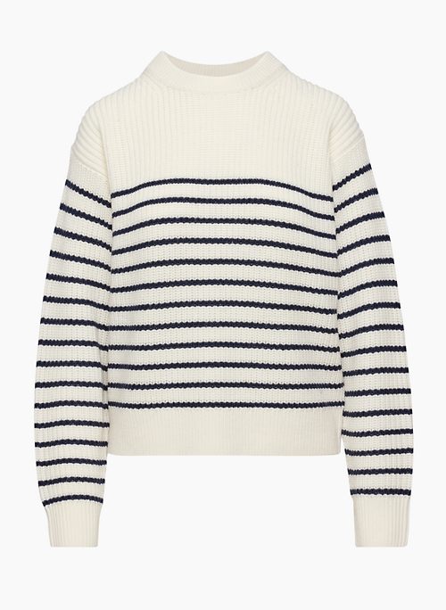 MARIA SWEATER - Merino wool crewneck sweater