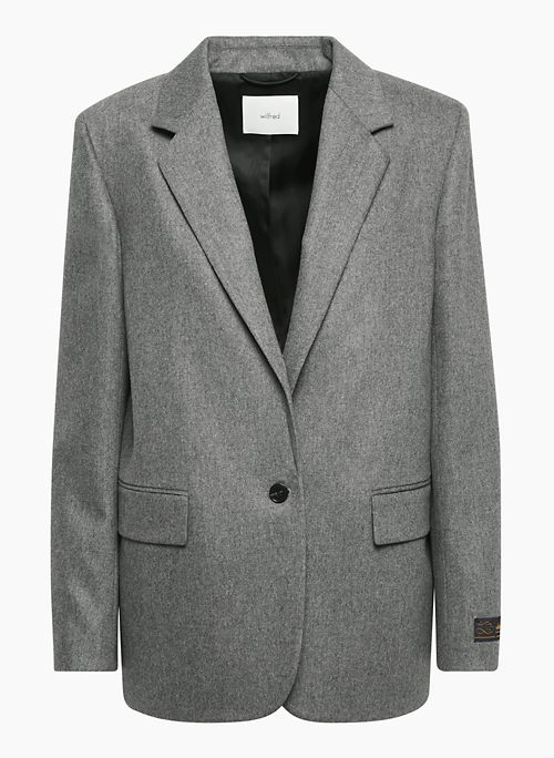 GENERATION BLAZER - Wool-cashmere relaxed-fit blazer