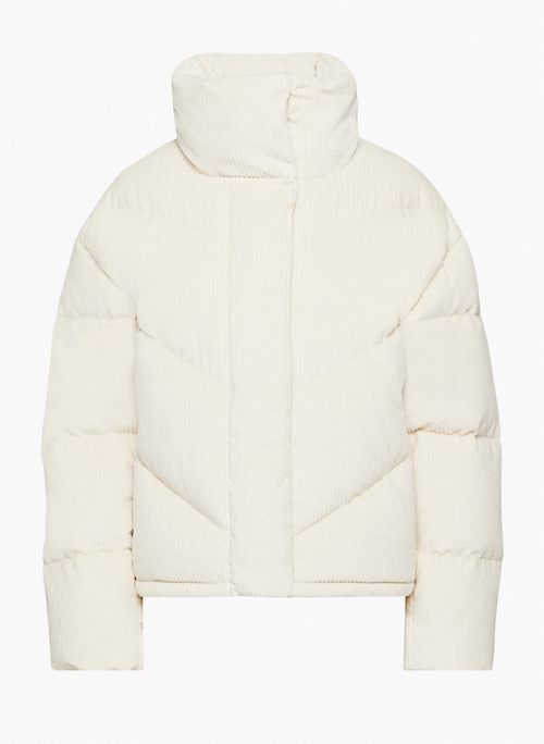 THE CLOUD PUFF™ - Quilted French corduroy goose down puffer jacket