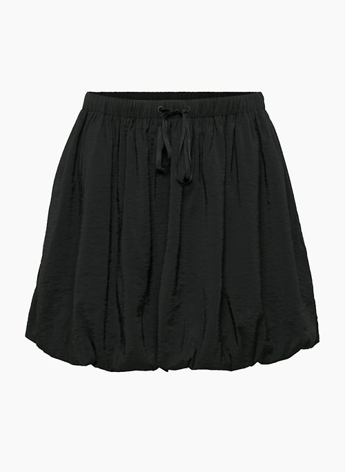 BLOOMSBURY SKIRT - High-rise mini twill bubble skirt