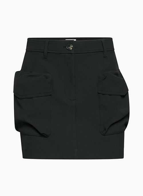 ASTRAL SKIRT - High-rise micro cargo skirt made with recycled materials