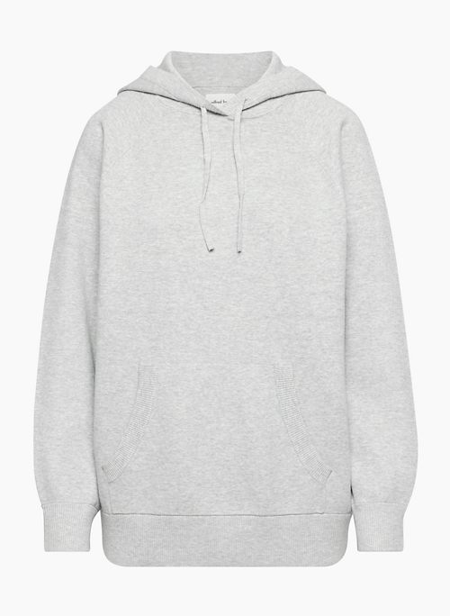 TRITON HOODIE - Relaxed knit hoodie