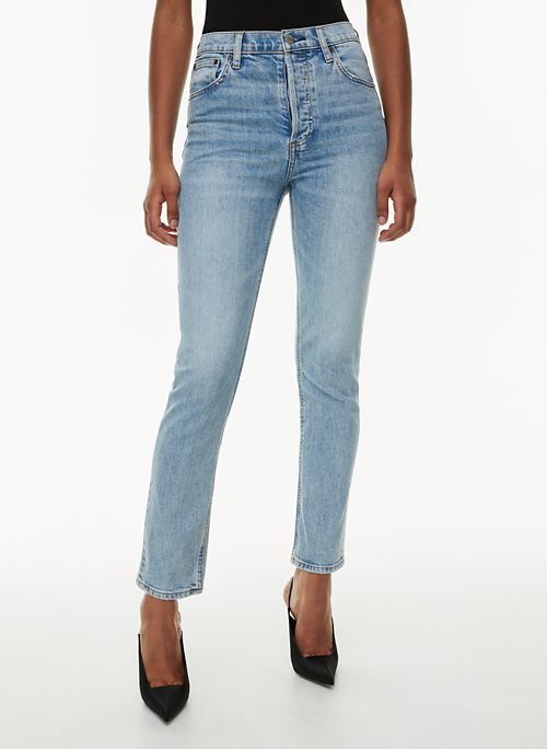 THE YOKO HIGH RISE SLIM - High-waisted slim jeans