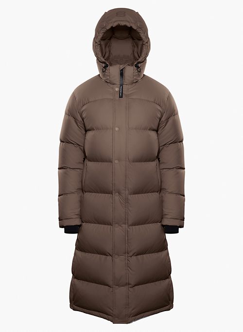 THE SUPER PUFF™ LONG - cliMATTE™ Japanese ripstop long goose down puffer jacket