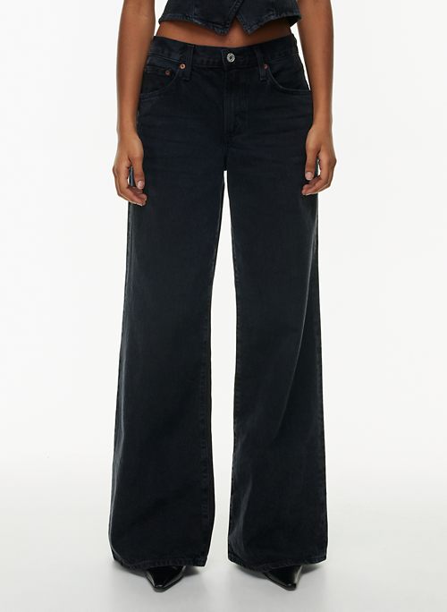 CLARA JEAN - Low-rise baggy jeans