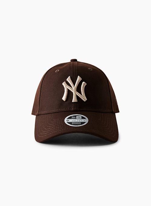 NEW YORK YANKEES BASEBALL CAP - Women's-fit, heathered twill 9Twenty baseball cap