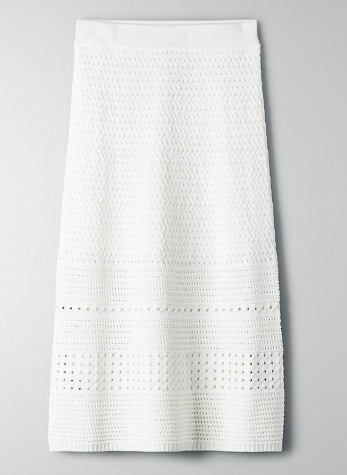 HEIRLOOM SKIRT - High-Waisted Knit Skirt