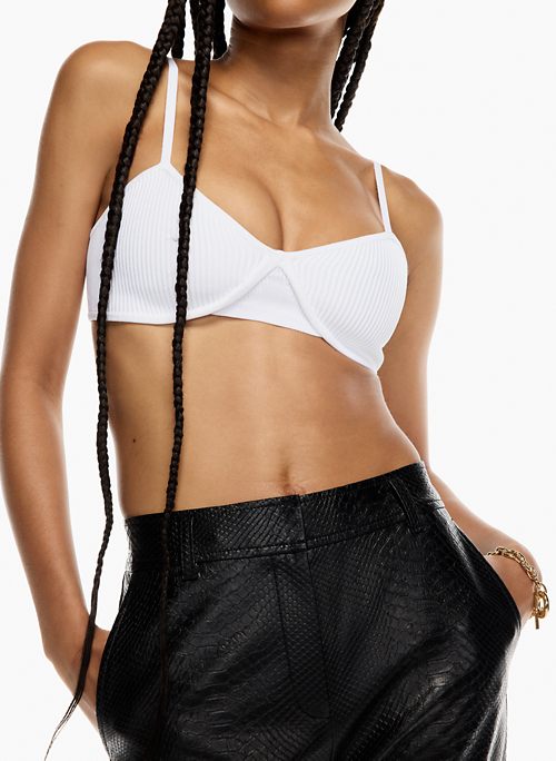 SCULPT KNIT BRA TOP