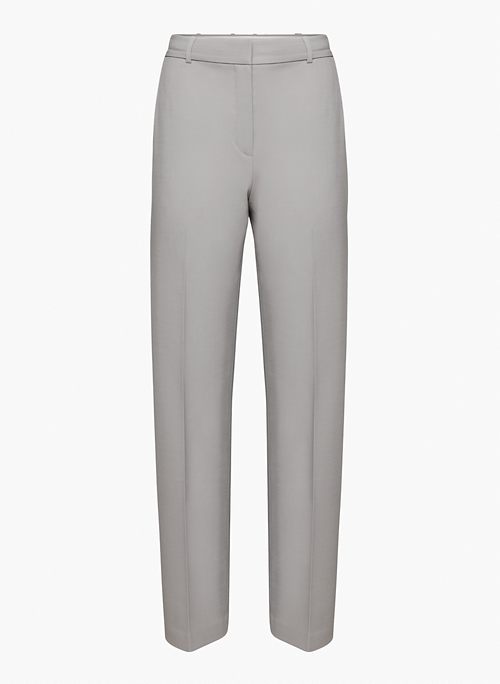 AGENCY PANT - High-waisted wool twill trousers