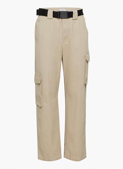 CARGO PANT - Belted cargo pants