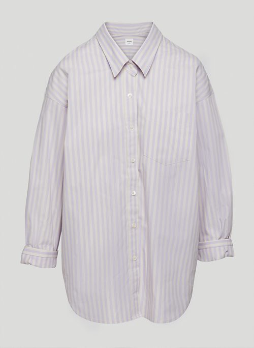 RELAXED SHIRT - Organic cotton button-up shirt