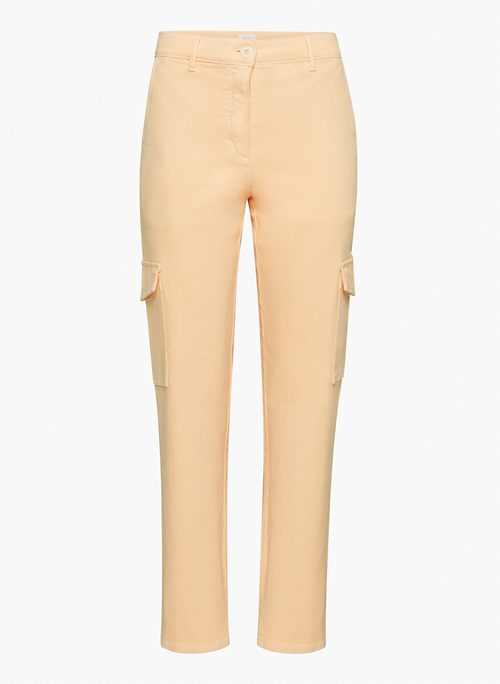 MODERN CARGO PANT - High-waisted twill cargo pants