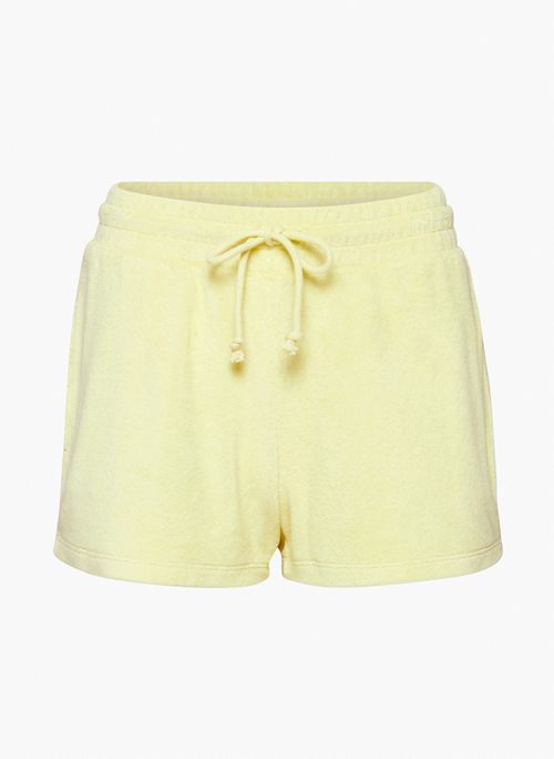 POPSICLE 3" SHORT - High-waisted terry shorts