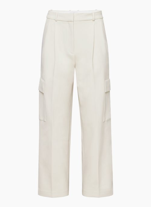 SPOTLIGHT CARGO PANT - Softly structured wide-leg cargo pants