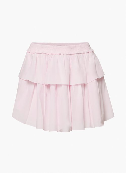 CONFECTION SKIRT - High-rise tiered mini skirt