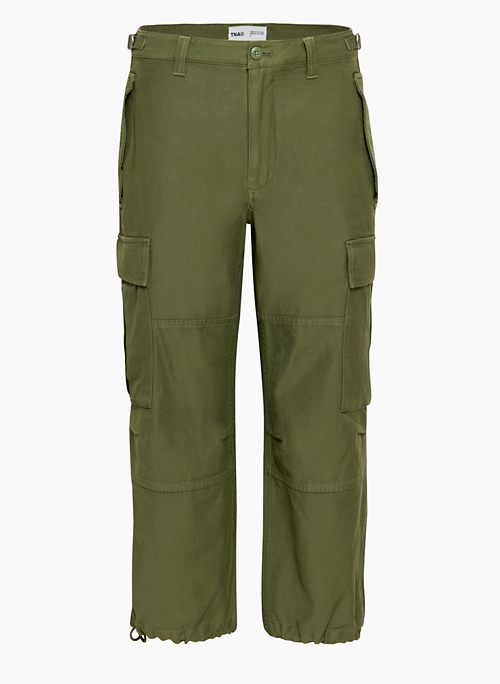 SUPPLY CARGO CROPPED PANT - Mid-rise cropped cargo pants