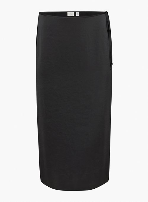ELIXIR SATIN SKIRT - Midi pencil skirt