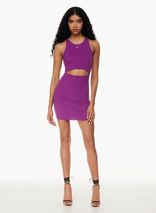 Wilfred CUTOUT KNIT TANK MINI DRESS | Aritzia INTL