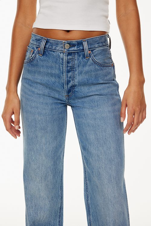 THE '90S BOY MID-RISE LOOSE JEAN - Mid-rise loose jeans