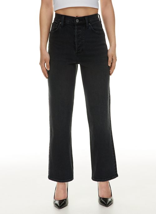 THE ARLO HIGH RISE STRAIGHT - High-waisted straight jeans