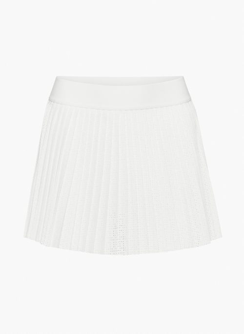 TNAMOVE™ SCALE PLEATED SKIRT - Perforated tennis micro skirt with built-in shorts