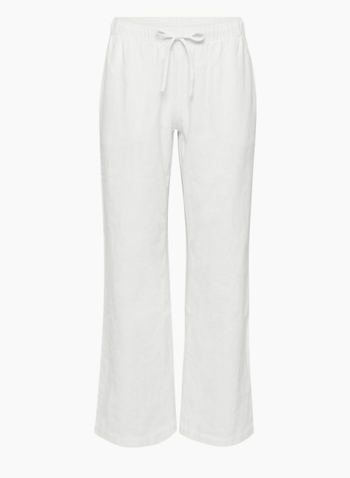 SONTAG LINEN PANT - Wide-leg linen pants