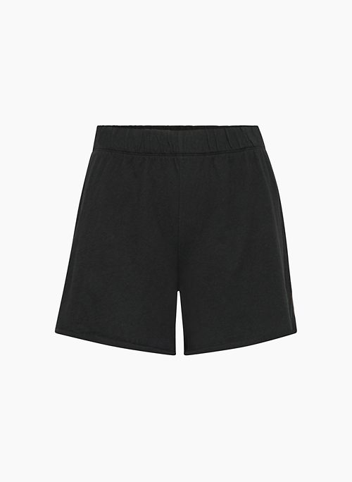 STAYCATION SHORT - Relaxed pull-on cotton-jersey shorts