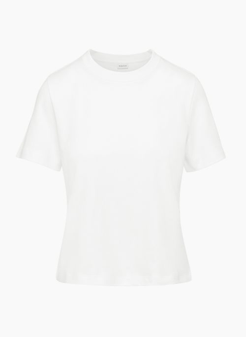 T-SHIRT FUNCTION - T-shirt ras du cou en coton pima
