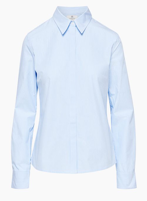 NEW ESSENTIAL CLASSIC POPLIN SHIRT - Classic-fit button-up shirt