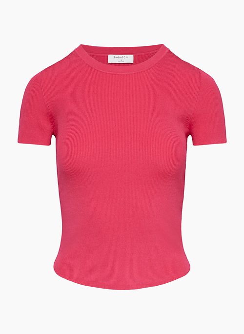 Pink Short Sleeve T-Shirts for Women | Aritzia US