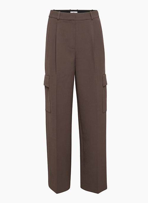 SPOTLIGHT CARGO PANT - Softly structured wide-leg relaxed cargo pants