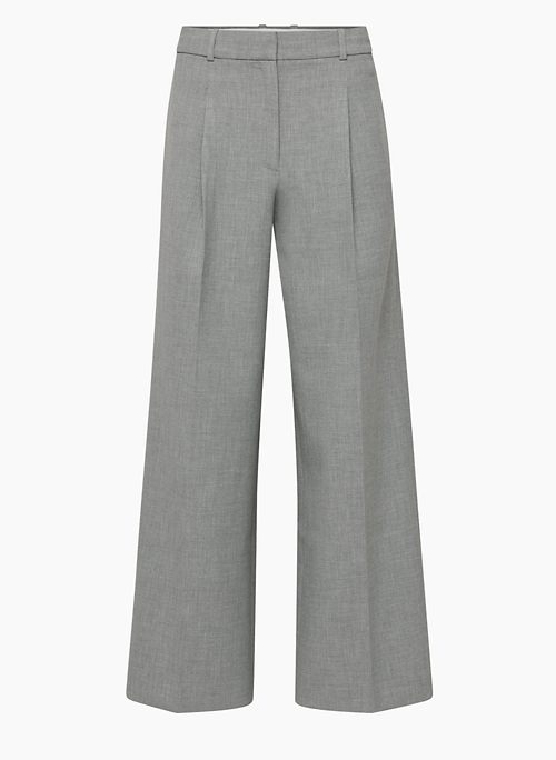 DECADE PANT - Relaxed, mid-rise wide-leg softly structured pants