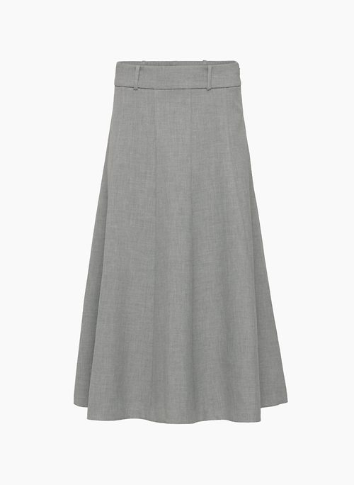 ARISE SKIRT - Softly structured A-line maxi skirt