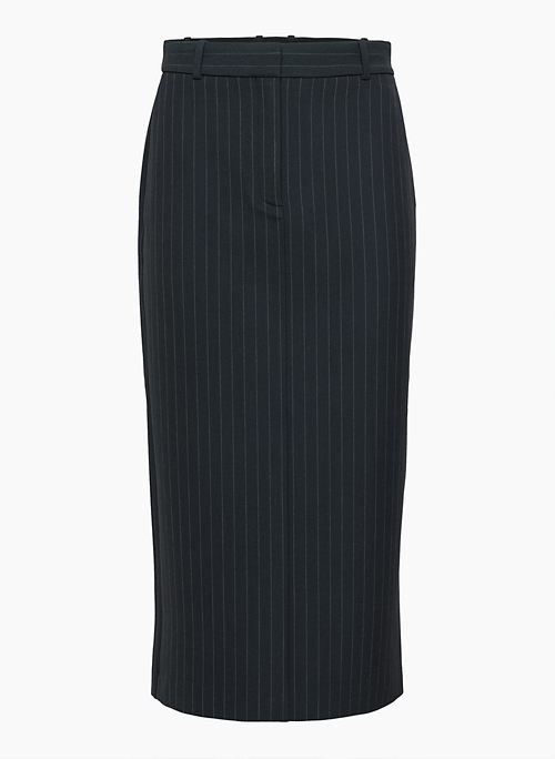 CHISEL MAXI SKIRT - Softly structured maxi pencil skirt