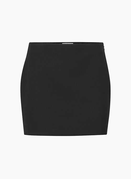 DESTINE SKIRT - Softly structured minimal micro skirt