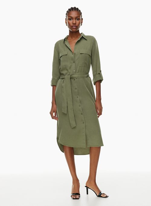 Green Shirt Dresses for Women Aritzia CA