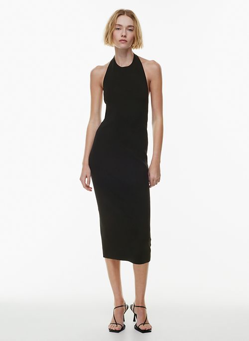 Shena Midi Dress - Black Multi  Black midi dress, Midi dress